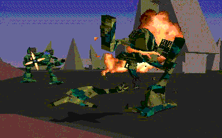 MechWarrior 2: 31st Century Combat Screenshot (Joystick magazine cover CD, September 1995)