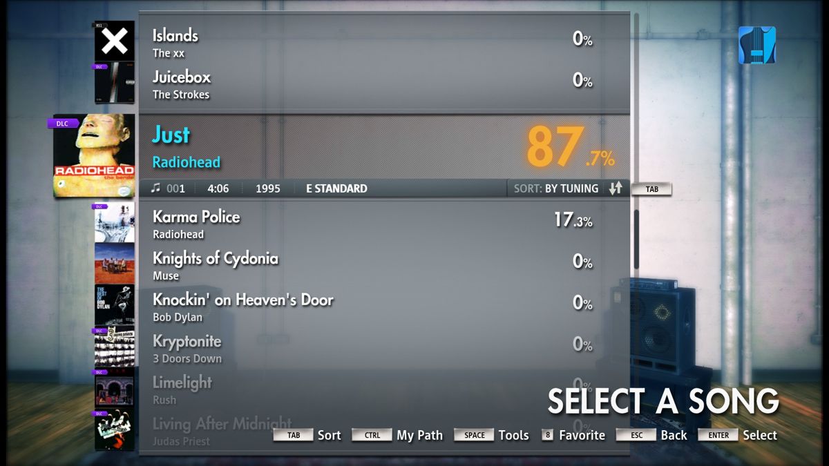 Rocksmith: All-new 2014 Edition - Radiohead: Just Screenshot (Steam)