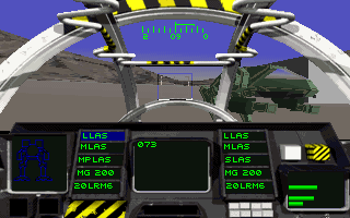 MechWarrior 2: 31st Century Combat Screenshot (Game Bytes preview, 1993-11-06)