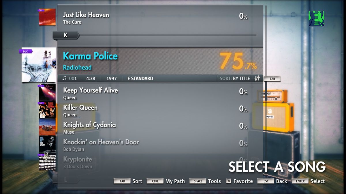 Rocksmith: All-new 2014 Edition - Radiohead: Karma Police Screenshot (Steam)