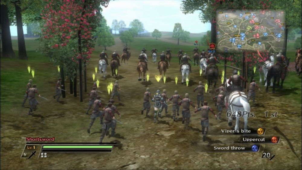 Bladestorm: The Hundred Years' War Screenshot (Xbox.com product page): Commanding archers