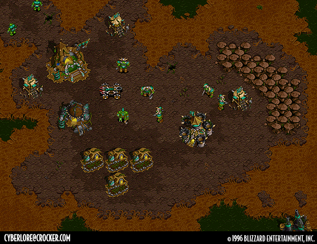 WarCraft II: Beyond the Dark Portal Screenshot (Cyberlore Studios website, 1997)