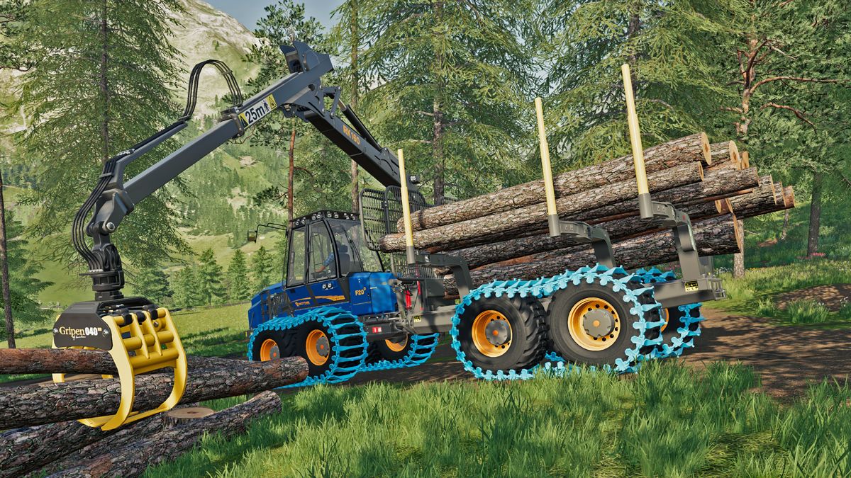 Farming Simulator 19: Rottne Vehicles Pack Screenshot (PlayStation Store)