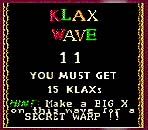 Klax Screenshot (Official Nintendo Website, November 1999)
