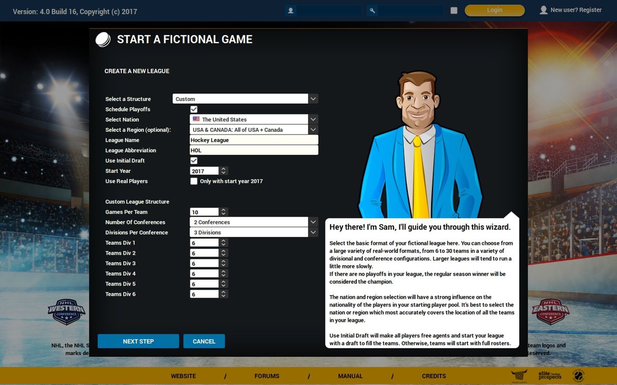 Franchise Hockey Manager 4 Screenshot (Steam)
