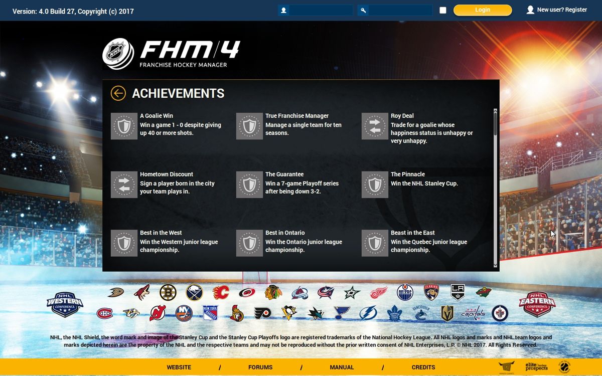 Franchise Hockey Manager 4 Screenshot (Steam)