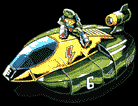 F-Zero X Concept Art (Official Japanese game page): Pico's Wild Goose