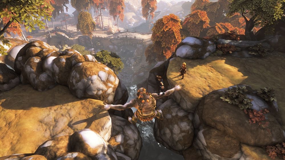 Brothers: A Tale of Two Sons Screenshot (Xbox.com product page): Thanks for the help troll!