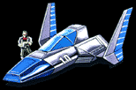 F-Zero X Concept Art (Official Japanese game page): James McCloud's Little Wyvern