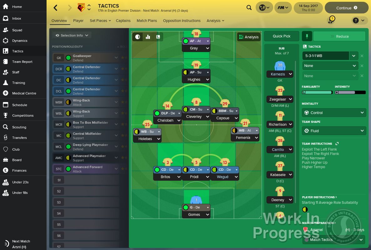 Football Manager 2018 Screenshot (Steam)