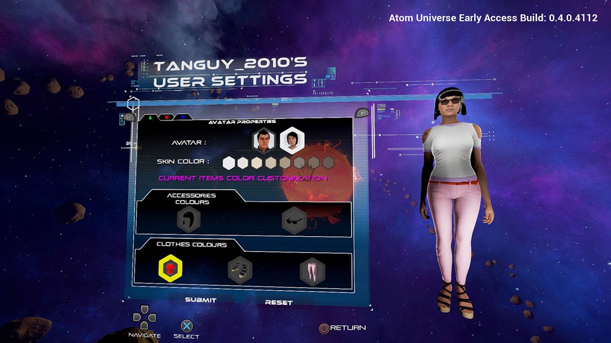 Atom Universe Screenshot (PlayStation.com)