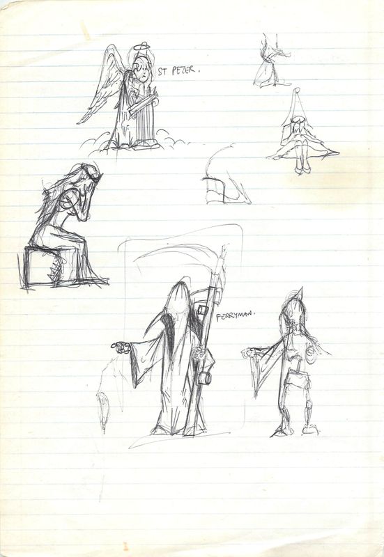 Dizzy: Prince of the Yolkfolk Concept Art ("Oliver Twins" development materials): Character sketches 2