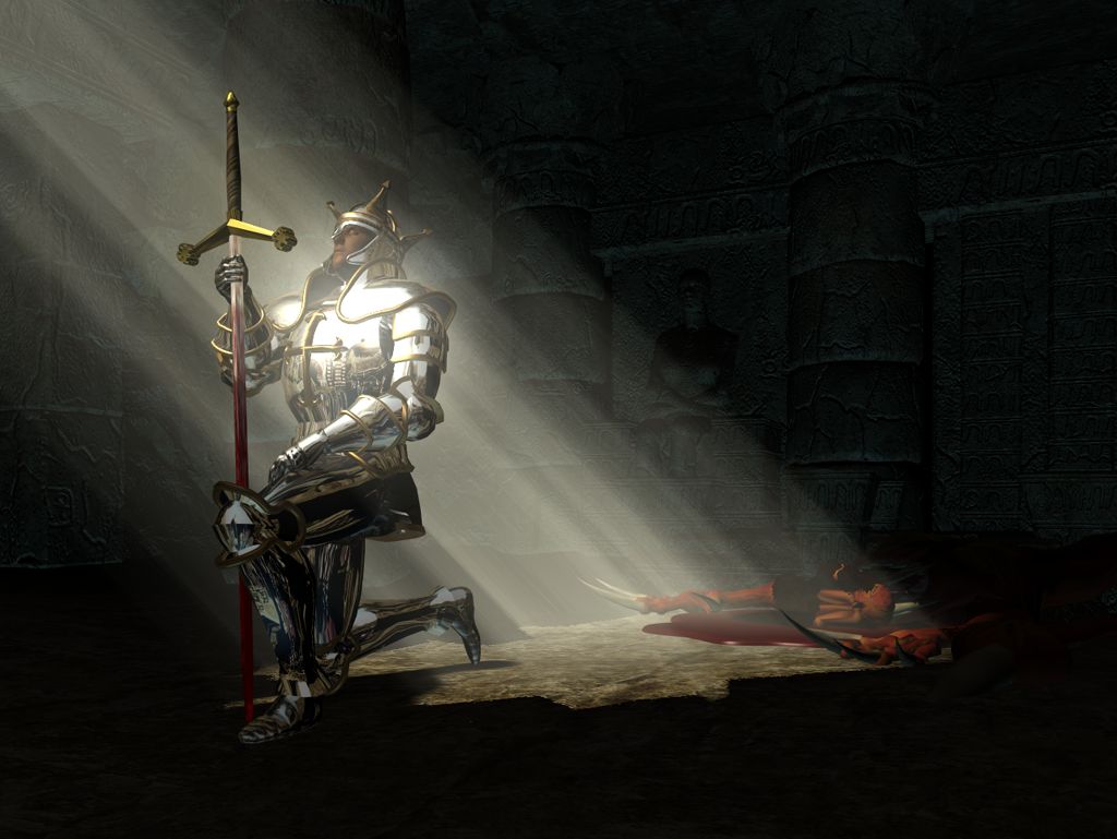 Diablo II Render (Backgrounds Artwork): Act 2 - Tomb Concept