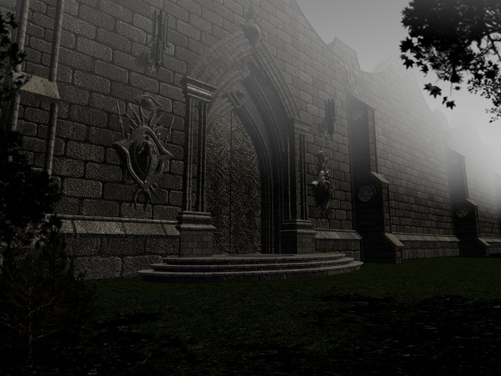 Diablo II Render (Backgrounds Artwork): Act 1 - Monastery Concept 3