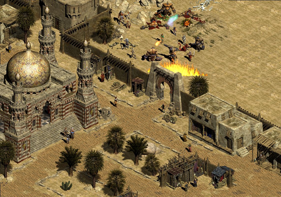 Diablo II Screenshot (Backgrounds Artwork): Act 2 - Lut Gholein