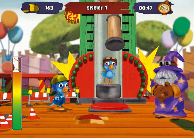Crazy Chicken: Carnival Screenshot (Official website screenshots (Wii))