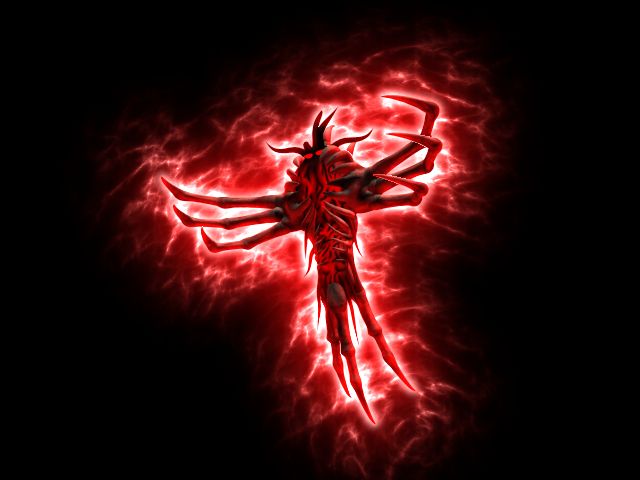 Diablo II Render (Monster Artwork): Finger Mage Shot