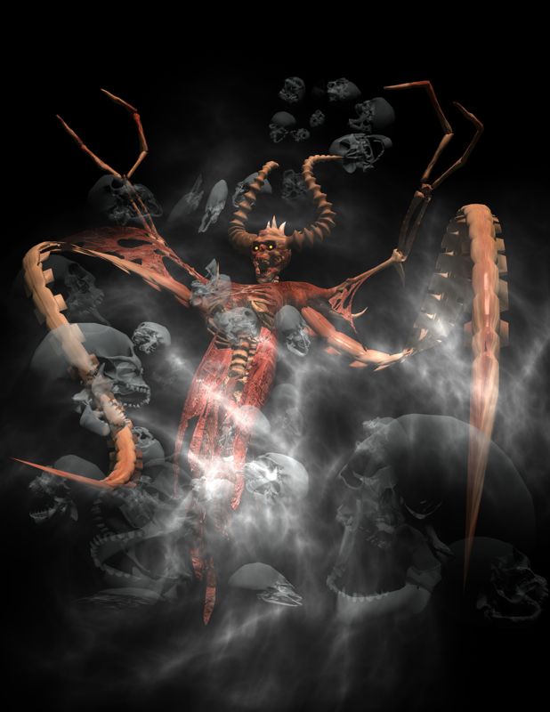 Diablo II Render (Monster Artwork): Mephisto Final