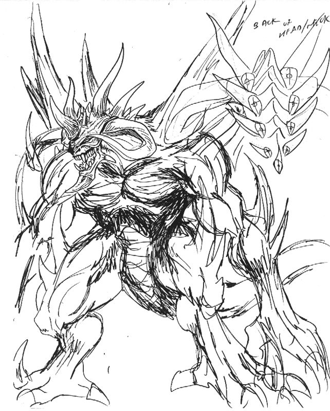 Diablo II Concept Art (Diablo Artwork): Initial Concept 5