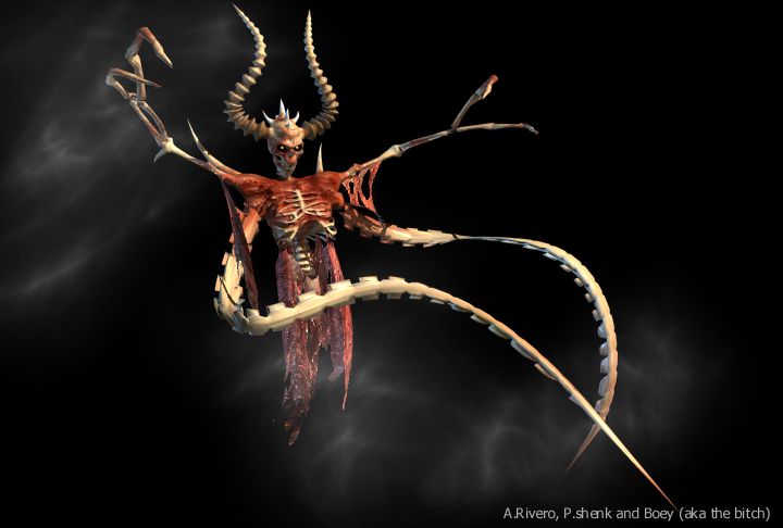 Diablo II Render (Monster Artwork): Mephisto