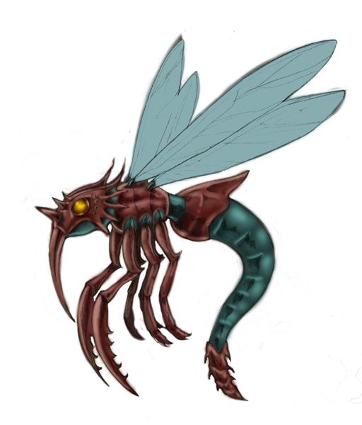 Diablo II Concept Art (Monster Artwork): Mosquito Demon 2