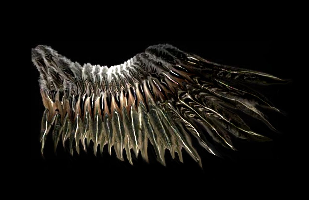 Diablo II Render (Monster Artwork): Vulture Wing 2