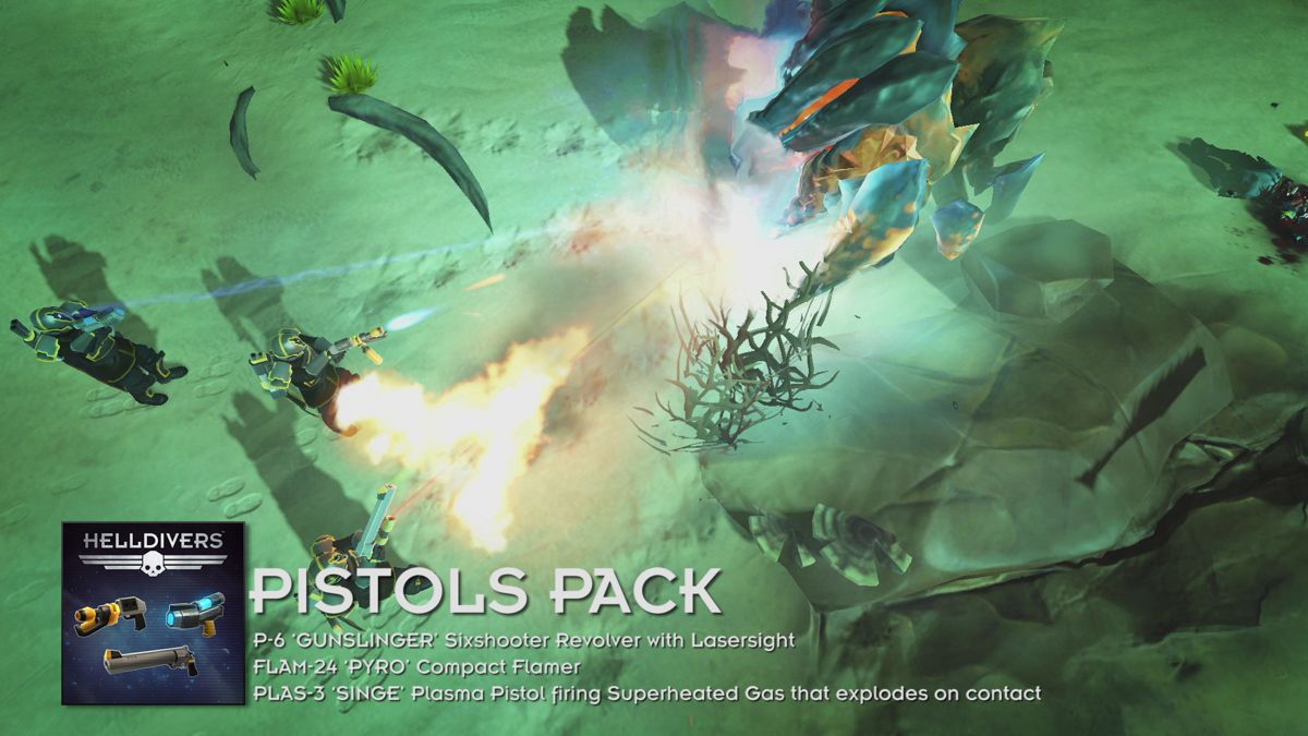 Helldivers: Pistols Perk Pack Screenshot (Steam screenshots)