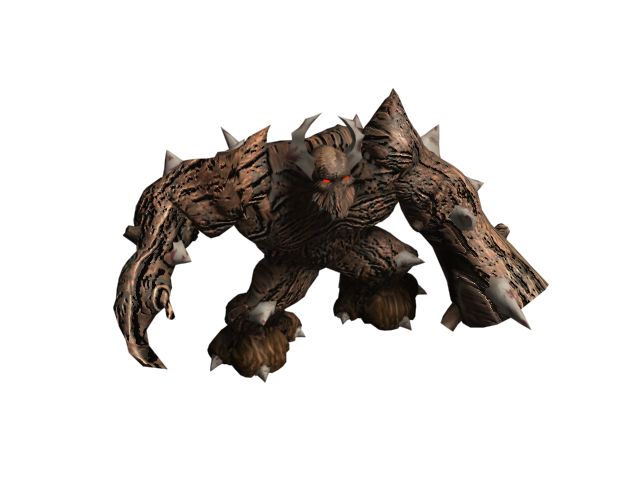 Diablo II Render (Monster Artwork): Thorned Hulk Wire 3