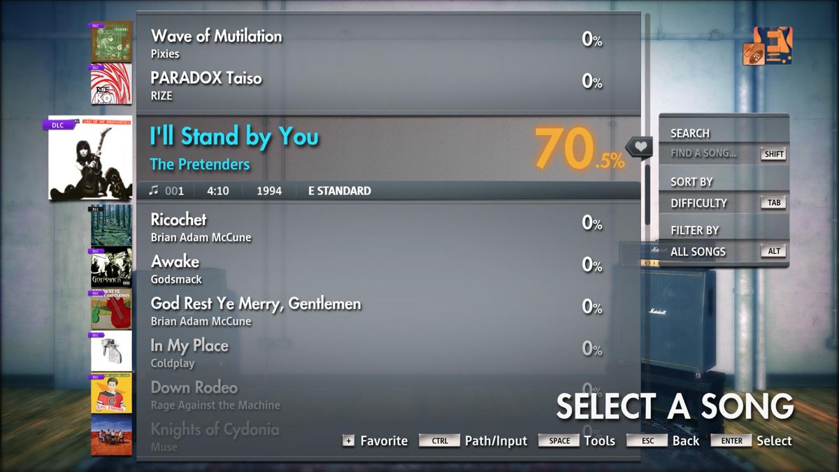Rocksmith: All-new 2014 Edition - The Pretenders: I'll Stand by You Screenshot (Steam)