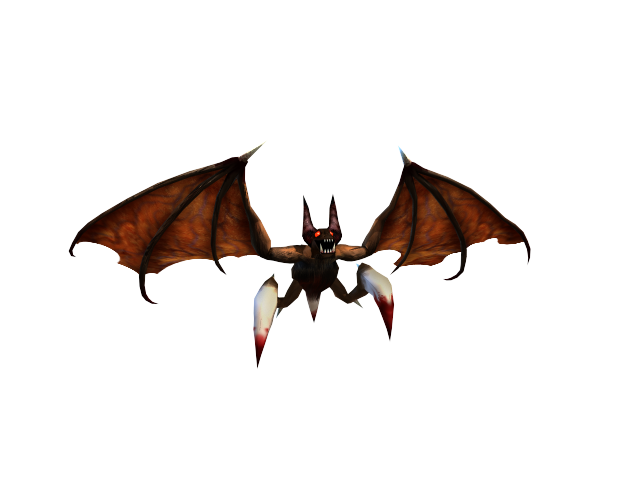 Diablo II Render (Monster Renders): Bat Demon