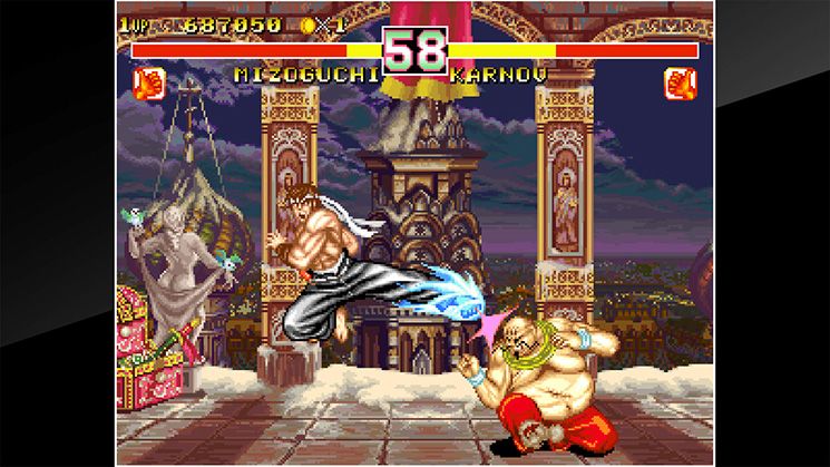 Fighter's History Dynamite Screenshot (Nintendo.com)