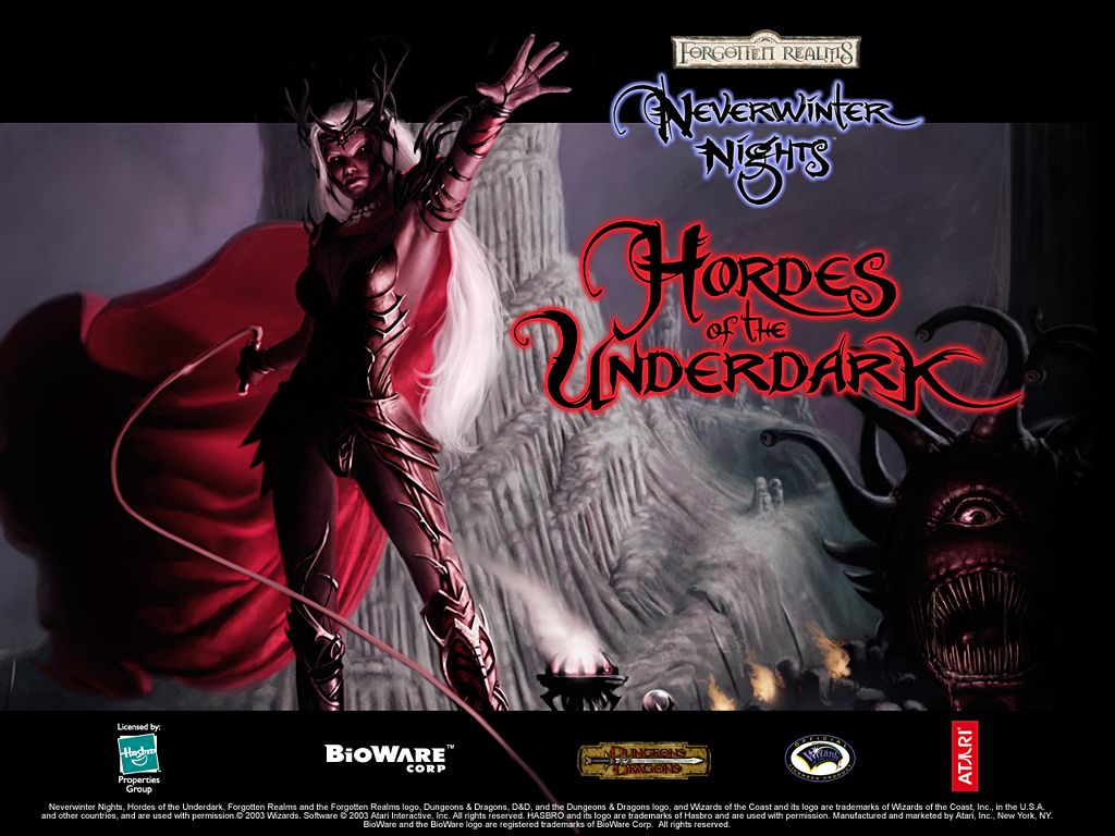 Neverwinter Nights: Hordes of the Underdark Wallpaper (Official website, 2003): Matron