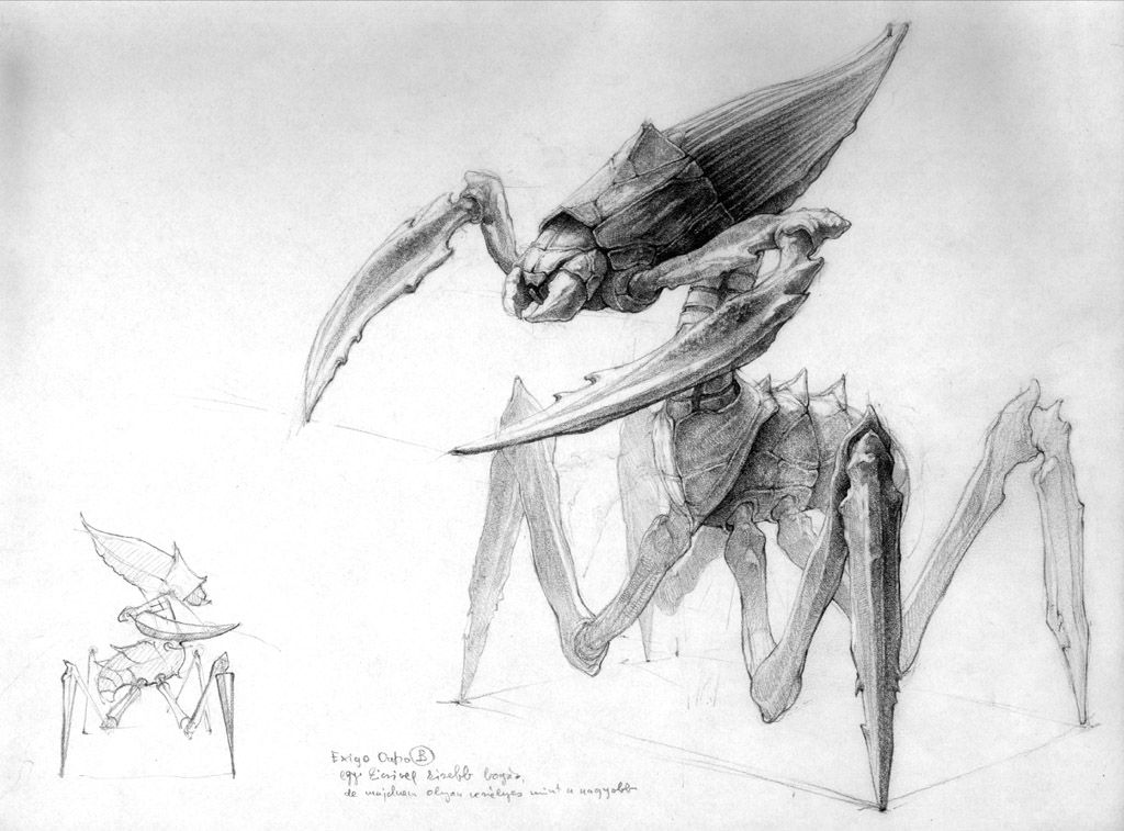 Armies of Exigo Concept Art (Fan Site Kit - Concept Art (2004-11-02)): Hive Stinger