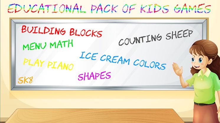 Educational Pack of Kids Games Screenshot (Nintendo.com)