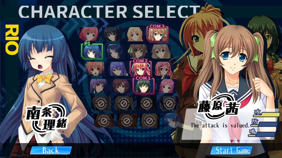 Mahjong Pretty Girls Battle: School Girls Edition Screenshot (Steam)