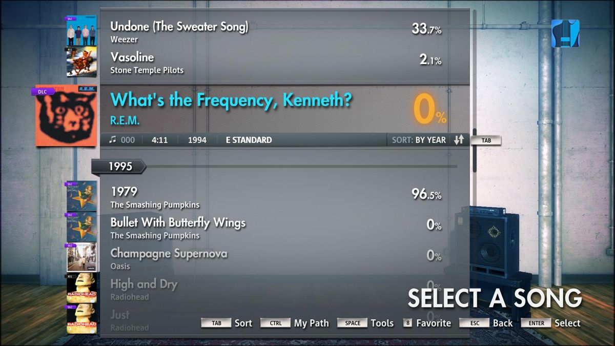 Rocksmith: All-new 2014 Edition - R.E.M. Song Pack Screenshot (Steam)