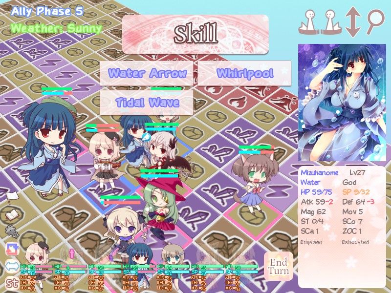 Moekuri: Adorable + Tactical SRPG Screenshot (Steam)