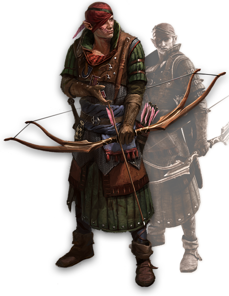 The Witcher 2: Assassins of Kings - Enhanced Edition Concept Art (Official Web Site): Iorweth