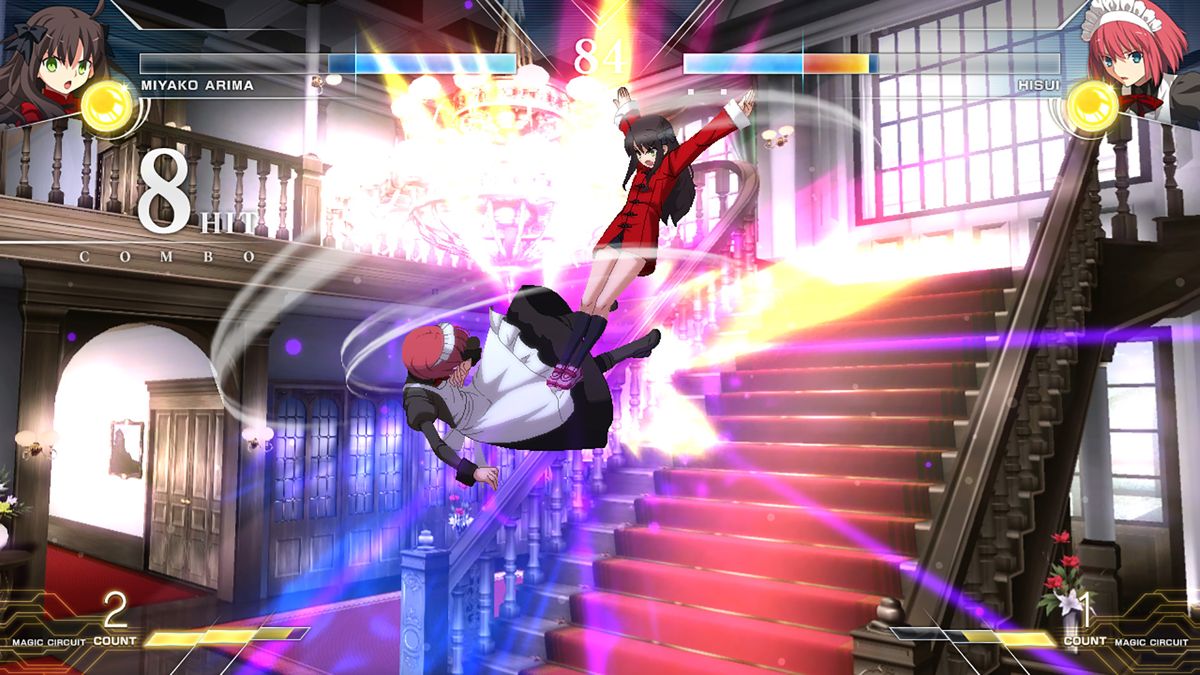 Melty Blood: Type Lumina - Round Announcements - 13 Character Set Screenshot (Steam)