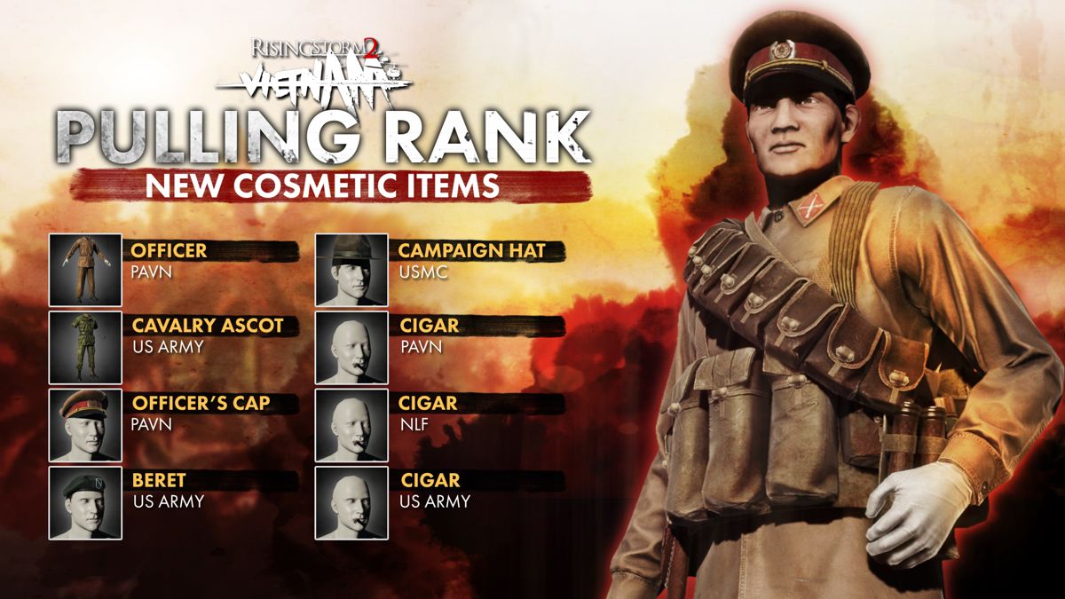 Rising Storm 2: Vietnam - Pulling Rank Cosmetic Screenshot (Steam)