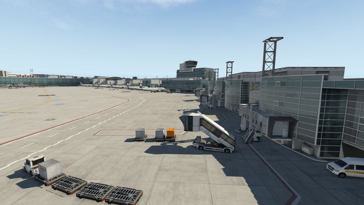 X-Plane 11: Airport Frankfurt Screenshot (Steam)