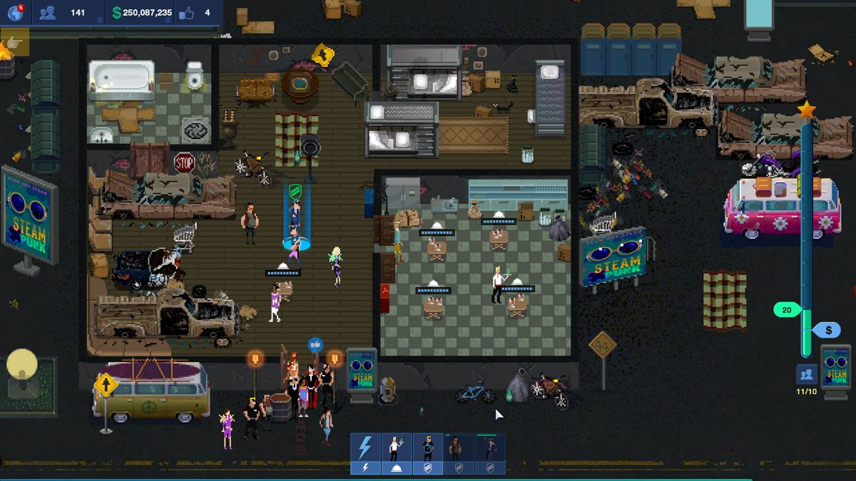Party Hard: Tycoon Screenshot (Steam)