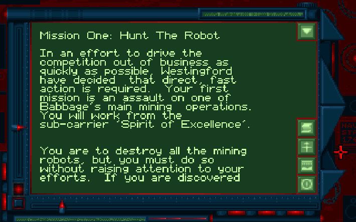 Subwar 2050: CD-ROM Screenshot (Steam)