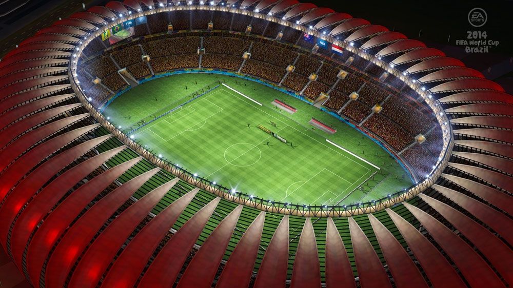 2014 FIFA World Cup Brazil Screenshot (Xbox.com product page): The stadium