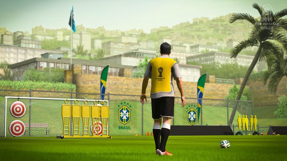 2014 FIFA World Cup Brazil Screenshot (Xbox.com product page): Practicing