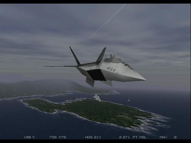 JetFighter: Full Burn Screenshot (Interplay website, 1998): U.S. Forces