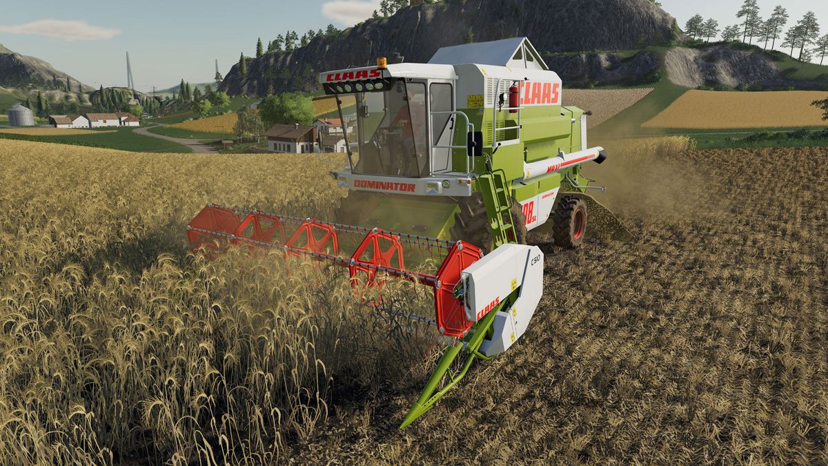Farming Simulator 19: Claas Dominator 108 SL Maxi Screenshot (PlayStation Store)