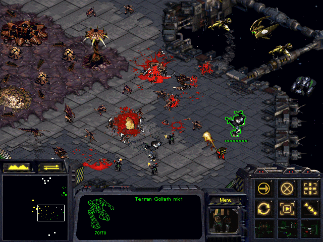 StarCraft Screenshot (Computer Games Online E3 Strategy Roundup, 1997)