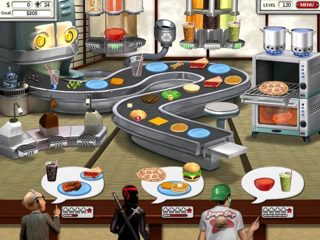 Burger Shop 2 Screenshot (Big Fish Games screenshots)
