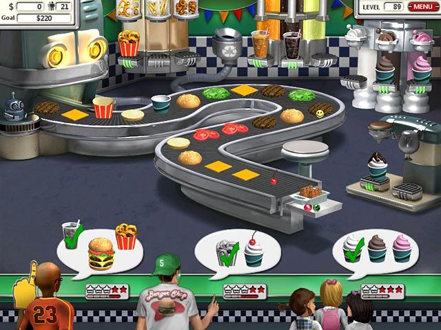 Burger Shop 2 Screenshot (Big Fish Games screenshots)